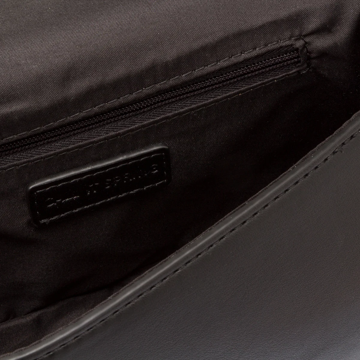 Borsa a tracolla nera da donna in "pelle vegana" Call It Spring No Shade - Image 6