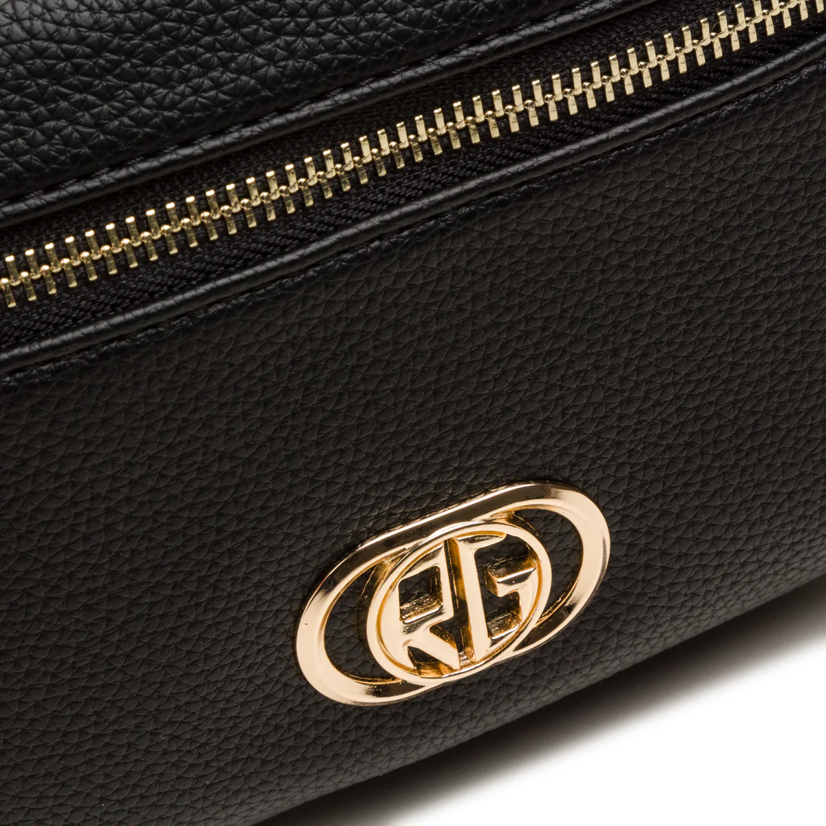 Borsa a tracolla nera da donna Romeo Gigli Milano Cristy - Image 3