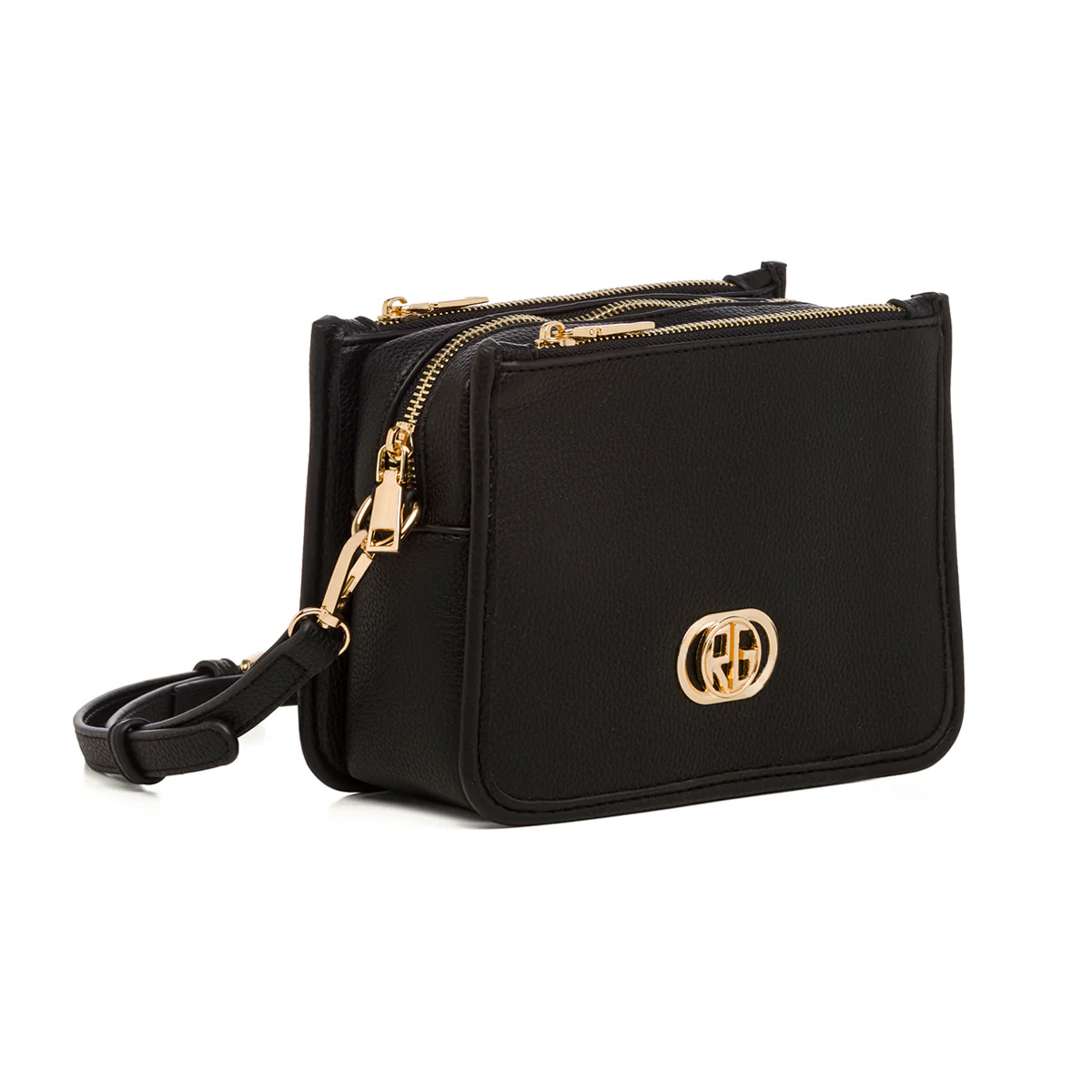 Borsa a tracolla nera da donna Romeo Gigli Milano Cristy - Image 2