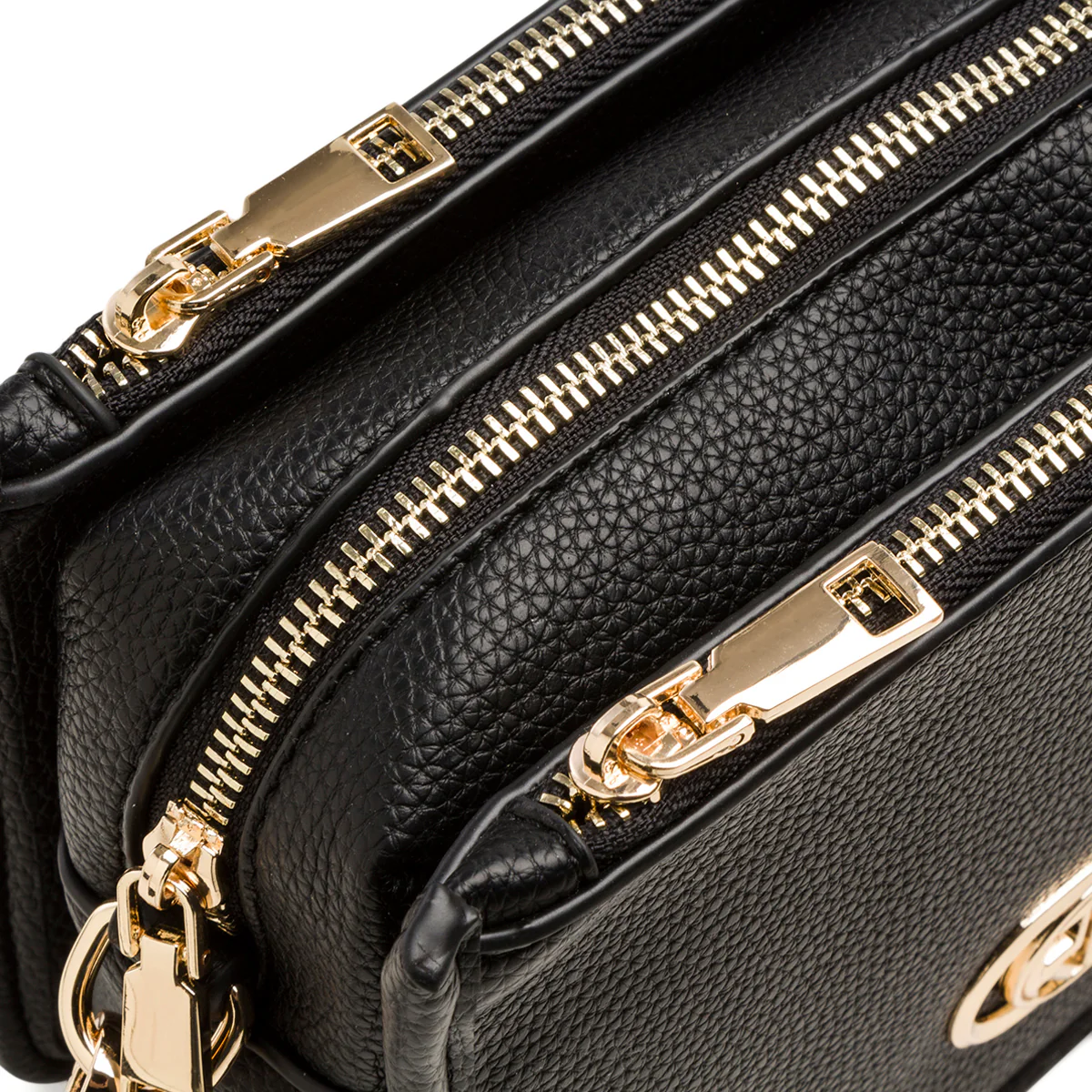Borsa a tracolla nera da donna Romeo Gigli Milano Cristy - Image 3