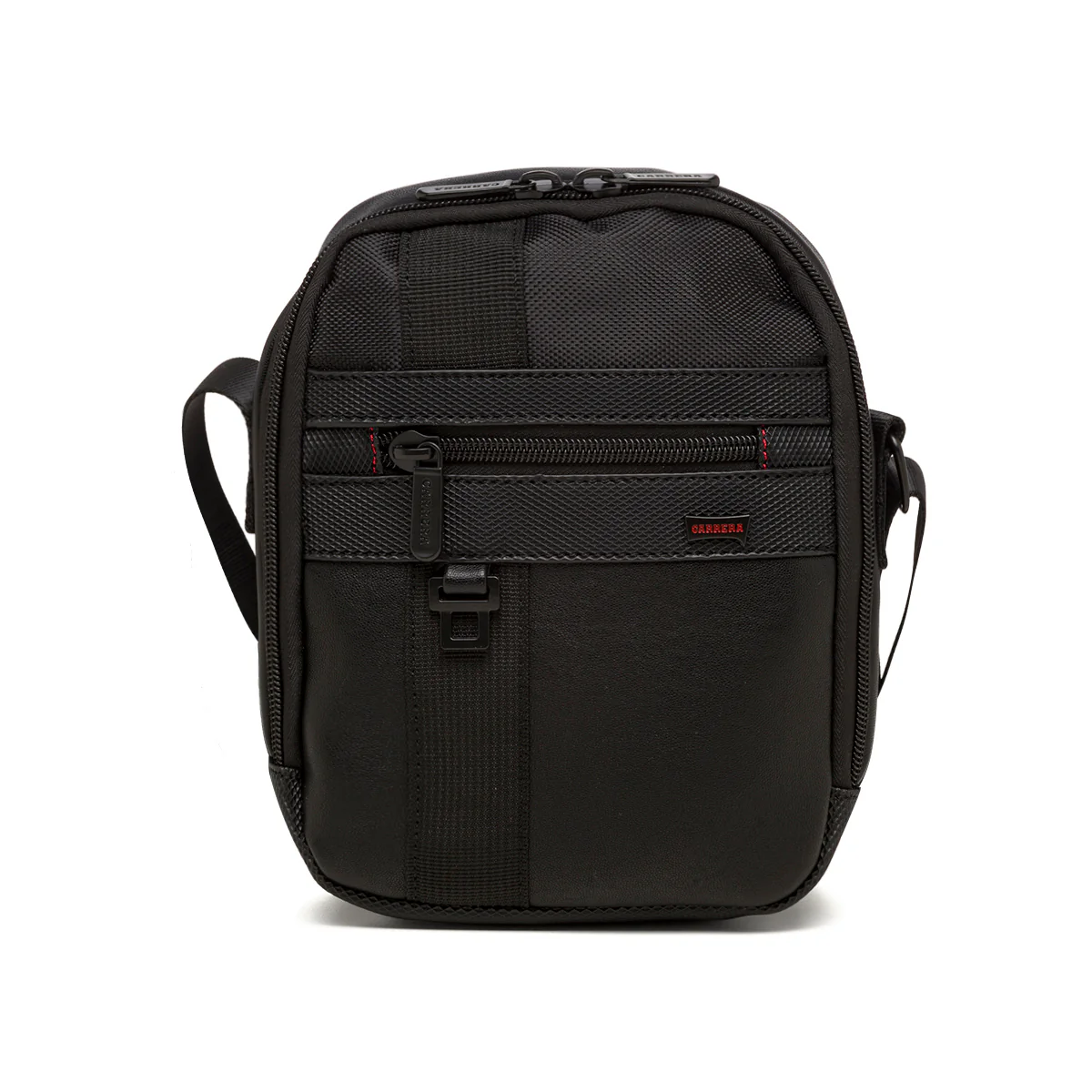 Borsa a tracolla nera da uomo Carrera Jeans City