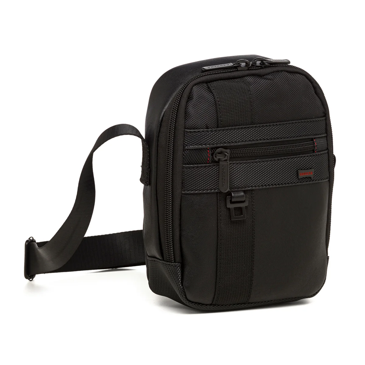 Borsa a tracolla nera da uomo Carrera Jeans City - Image 2