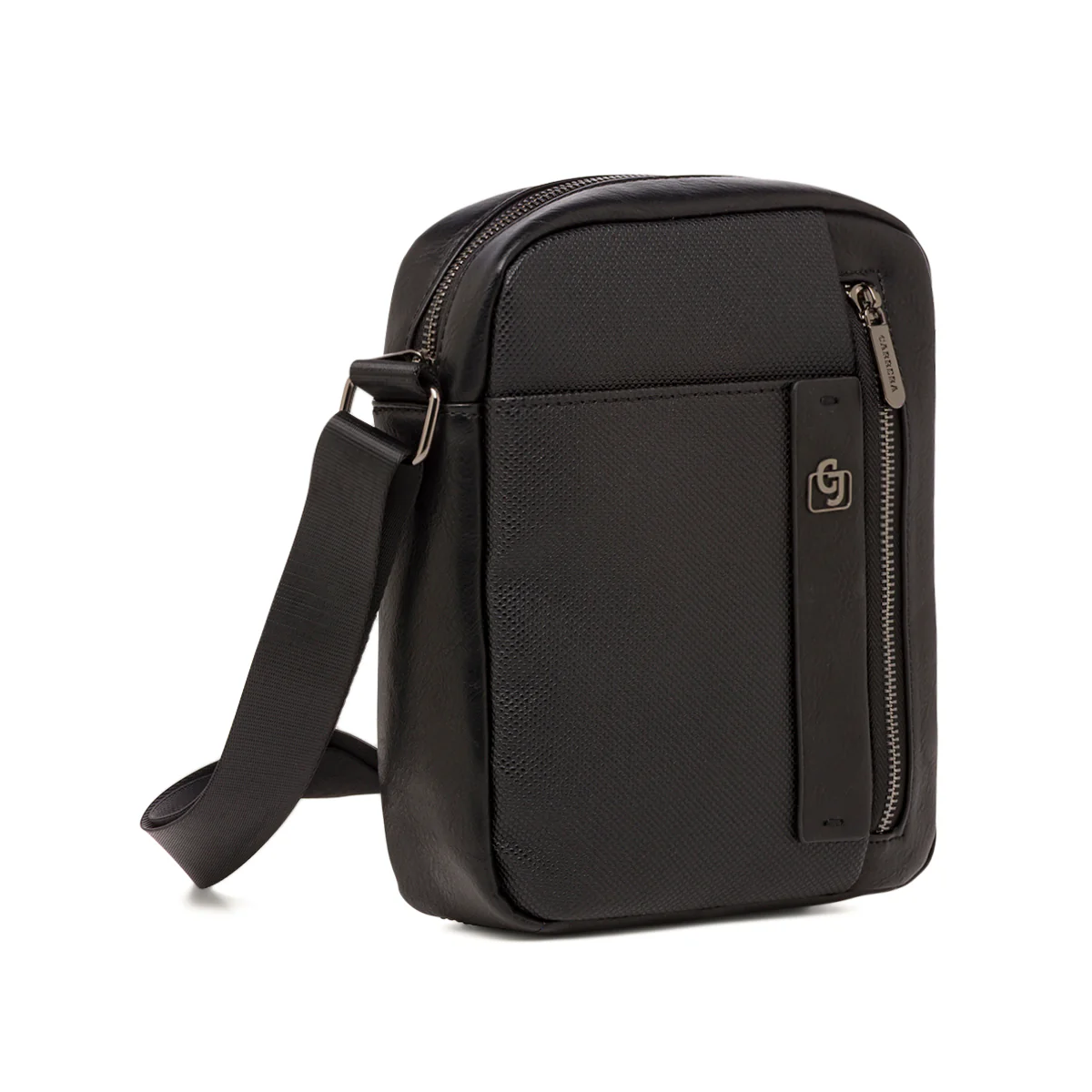 Borsa a tracolla nera da Uomo con tasca frontale Carrera Jeans - Image 2