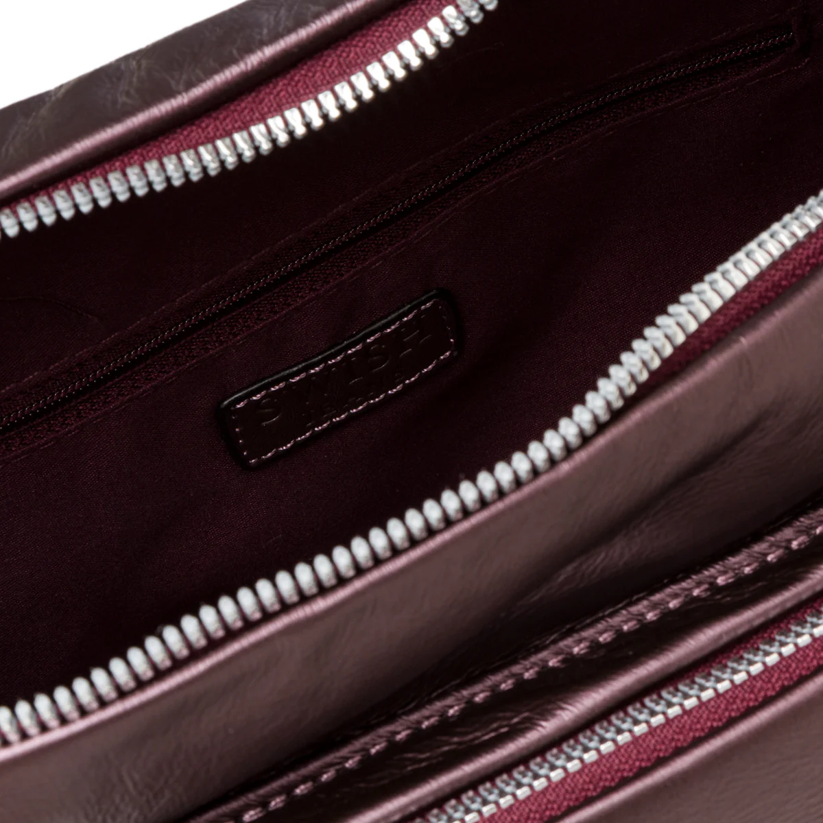 Borsa a tracolla viola da donna con pochette rimovibile Swish Jeans - Image 5