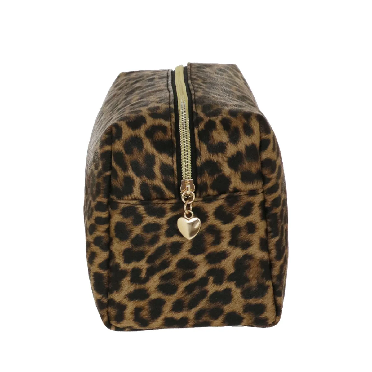 Borsa Beauty Love da donna leopardata marrone con zip dorata Camomilla Milano - Image 2