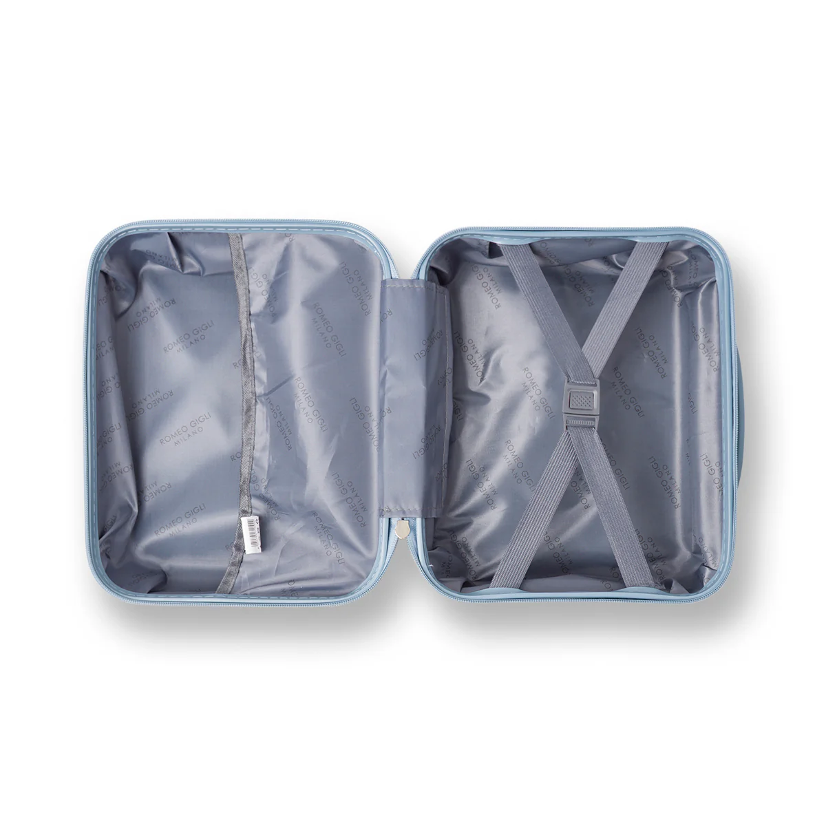 Borsa cabina azzurro avio rigida con attacco trolley Romeo Gigi Milano - Image 3