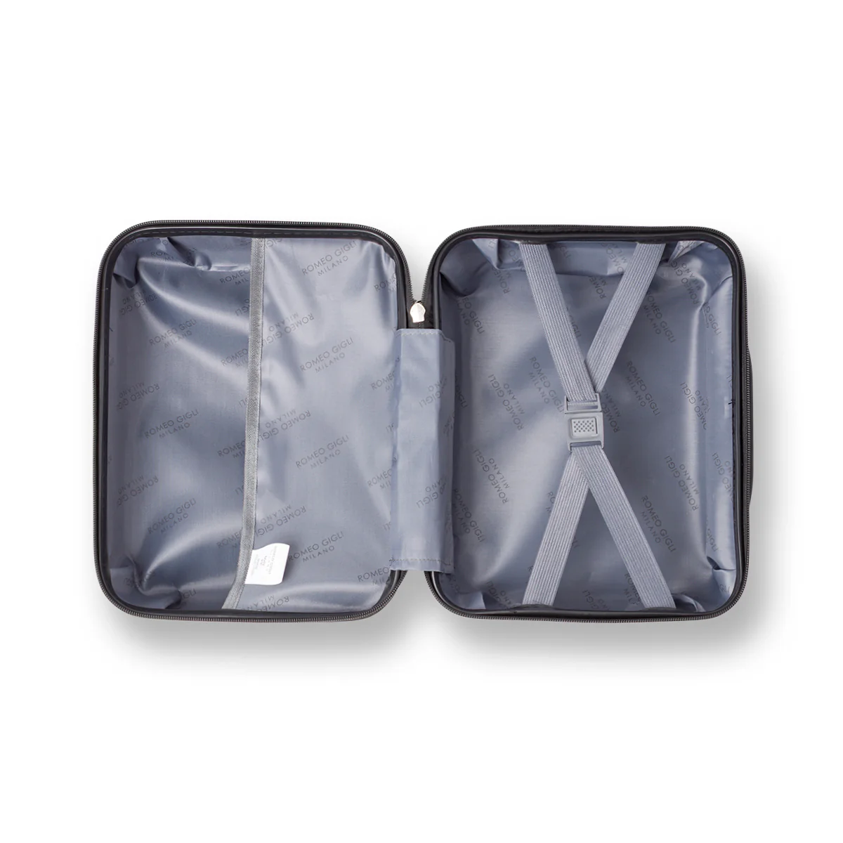Borsa cabina nera rigida con attacco trolley Romeo Gigi Milano - Image 3