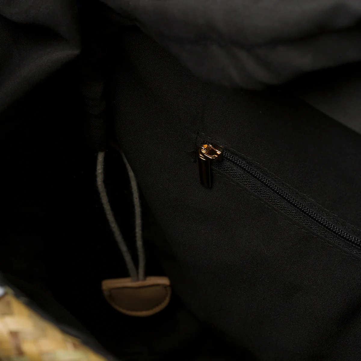 Borsa da mare effetto paglia con patch logo Romeo Gigli Zenit - Image 7