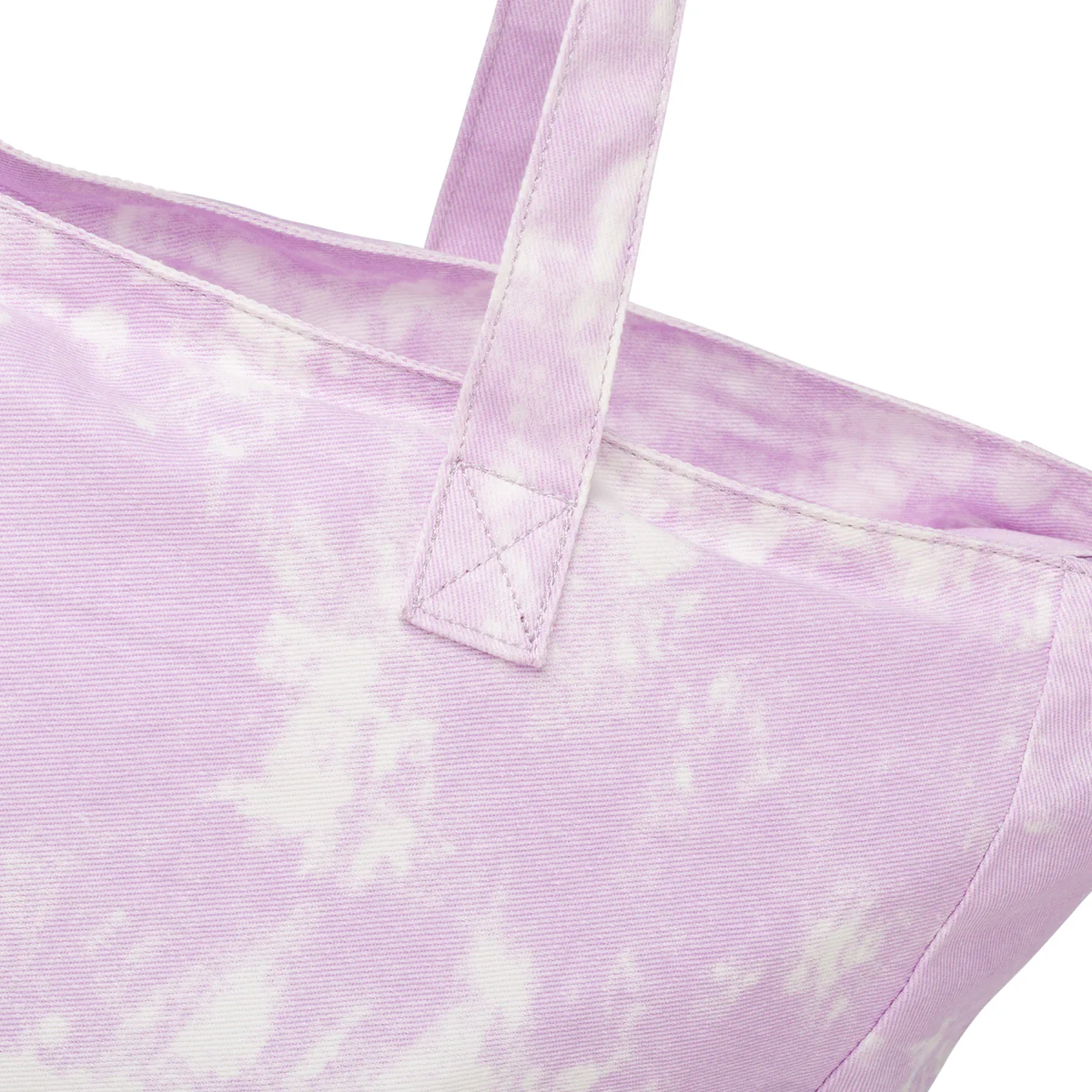 Borsa da mare lilla e bianca da donna Lora Ferres On The Beach - Image 3