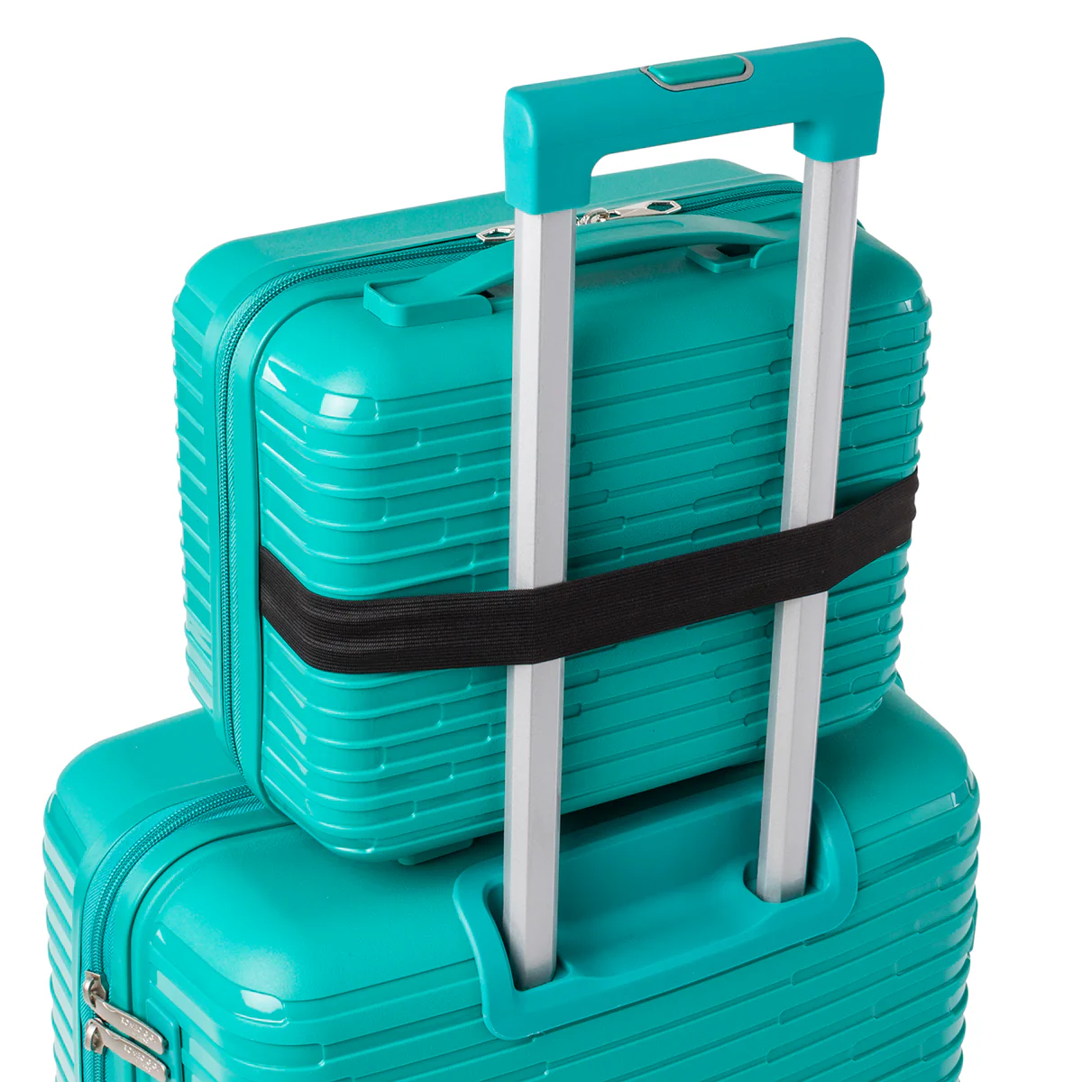 Borsa da Viaggio boarding bag verde acqua rigida Romeo Gigli Milano - Image 2