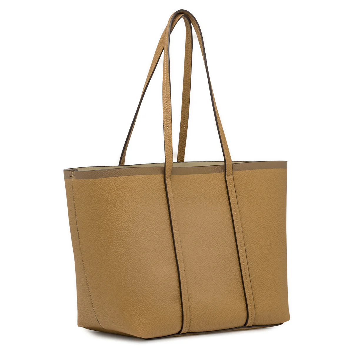 Borsa Donna Marrone con porta tessere a contrasto Lora Ferres - Image 2