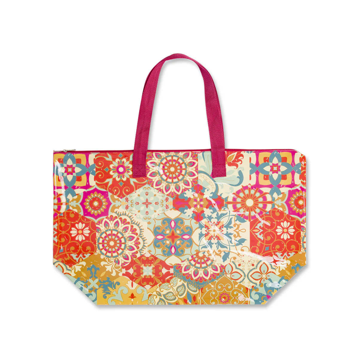 Borsa Mare Donna Rossa con fantasia mandala Dimensione Danza - Image 3