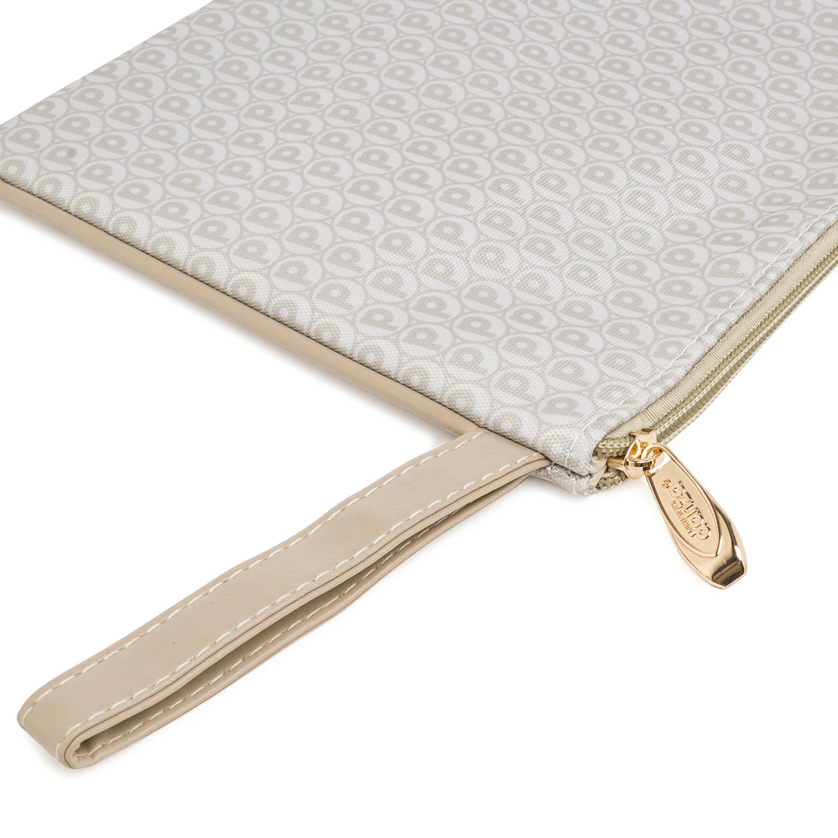 Borsa pochette beige da Donna con stampa logo Dimensione Danza - Image 3