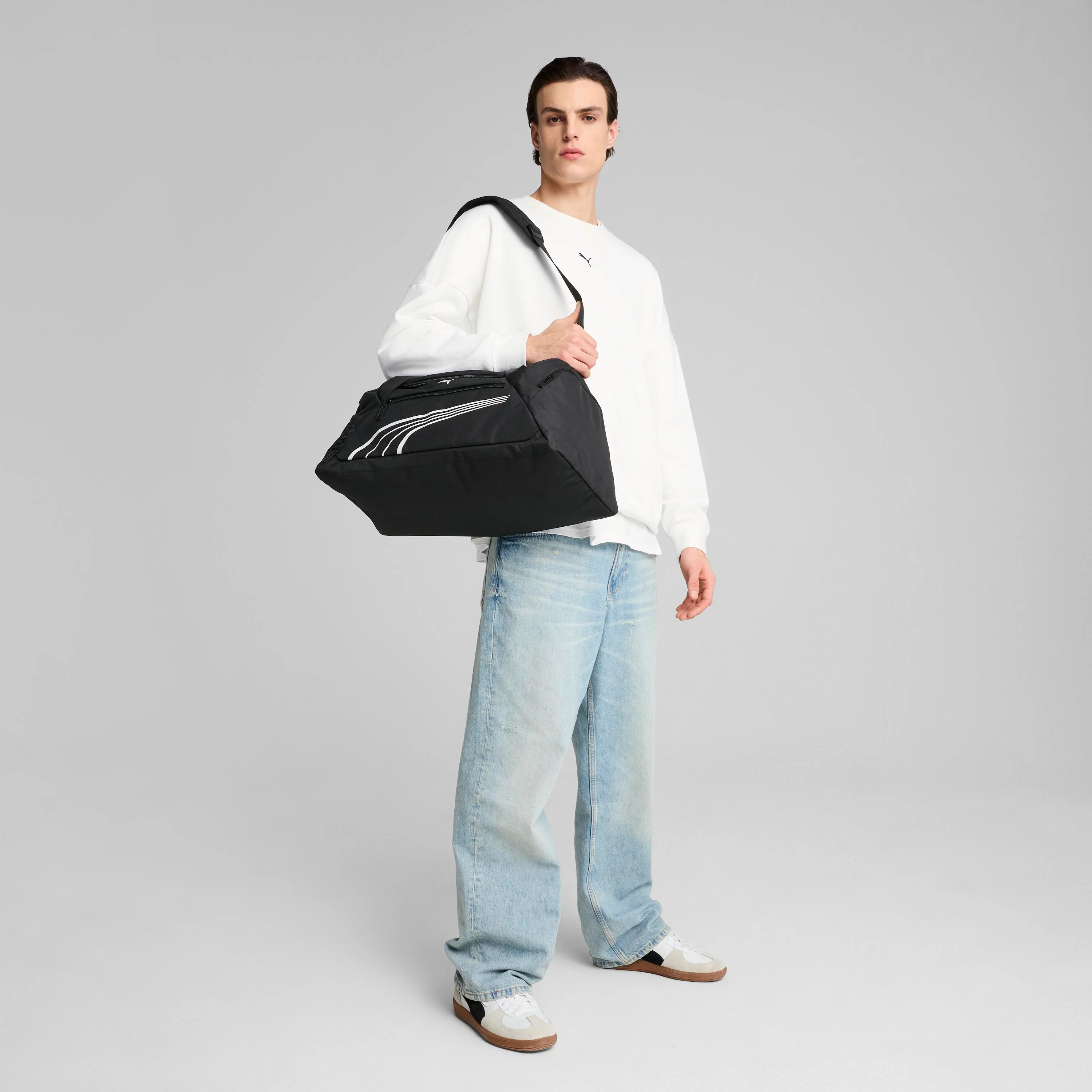 Borsa sportiva con tasche e logo in contrasto frontale FUNDAMENTAL Puma - Image 2