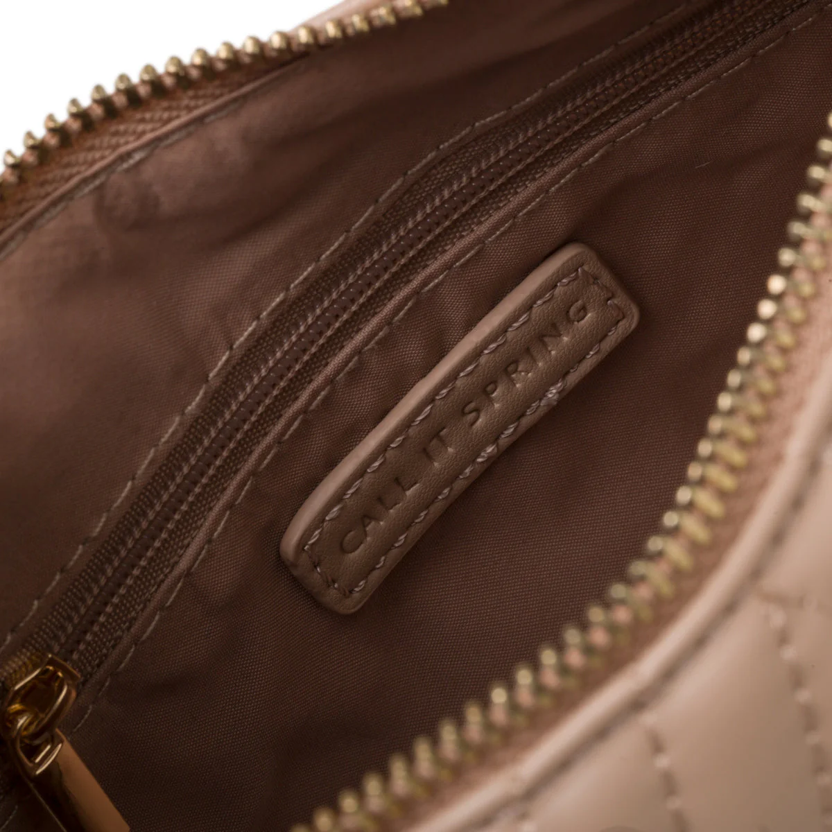 Borsa trapuntata beige da donna Call It Spring Chic Life - Image 5