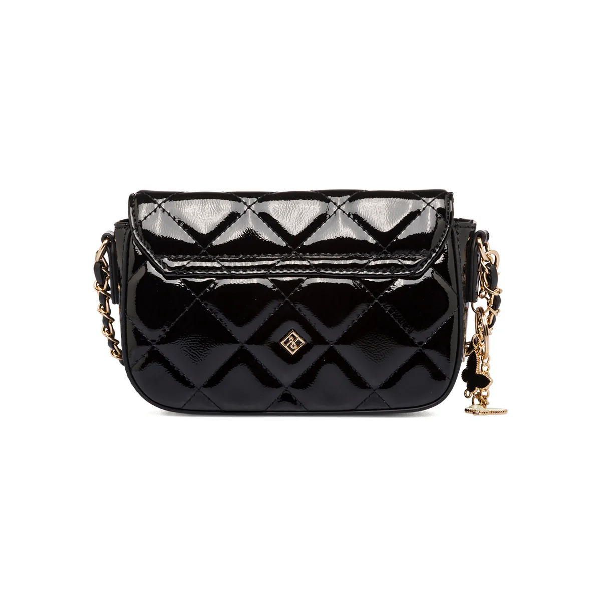 Borsa trapuntata nera da donna in "pelle vegana" Call It Spring Lexye - Image 2