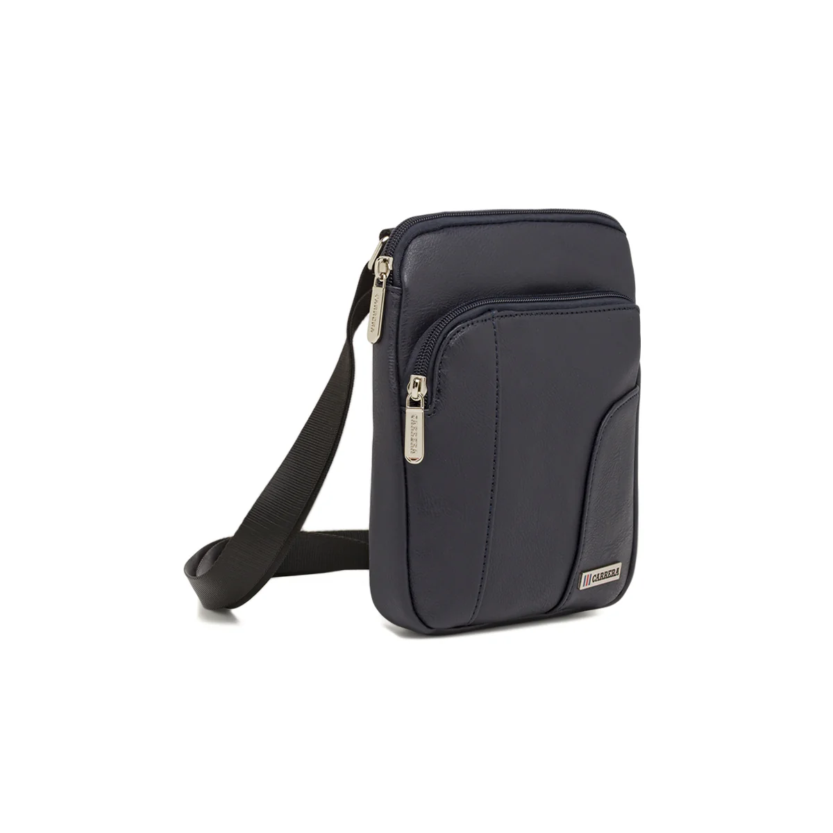 Borsello da Uomo blu con tasche e tracolla regolabile Carrera Jeans - Image 2