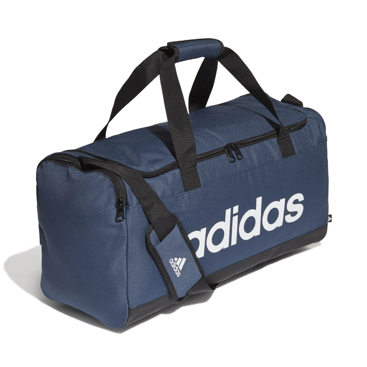 Borsone da palestra blu adidas Essentials Logo Medium - Image 3