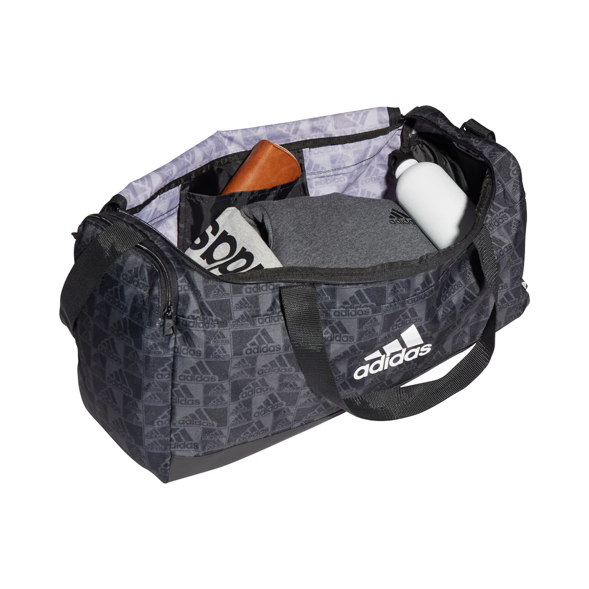 Borsone da palestra nero adidas Primegreen Graphic - Image 3