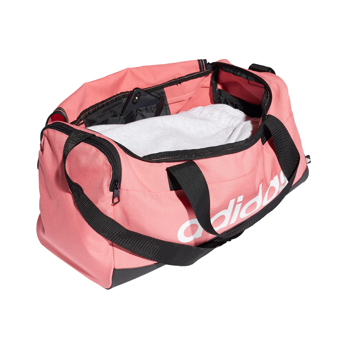 Borsone da palestra rosa adidas Essentials - Image 4
