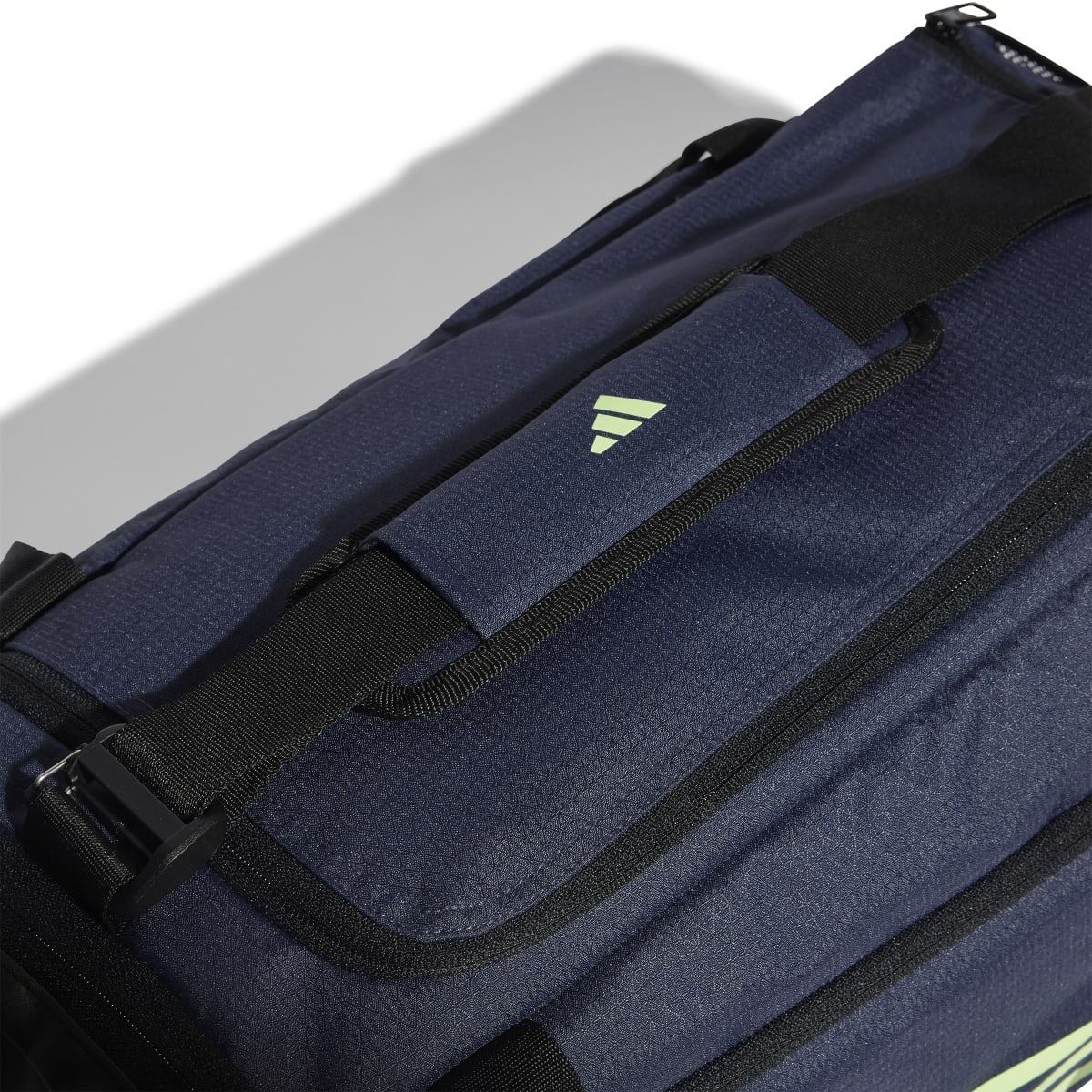 Borsone sportivo blu da palestra adidas TR Duffle S 3-Stripes - Image 5