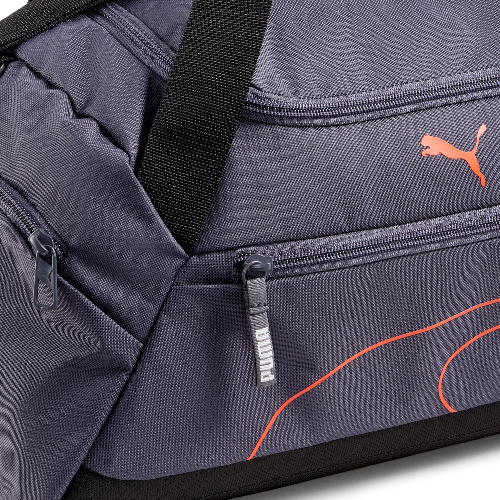 Borsone sportivo grigio con logo Puma - Image 3