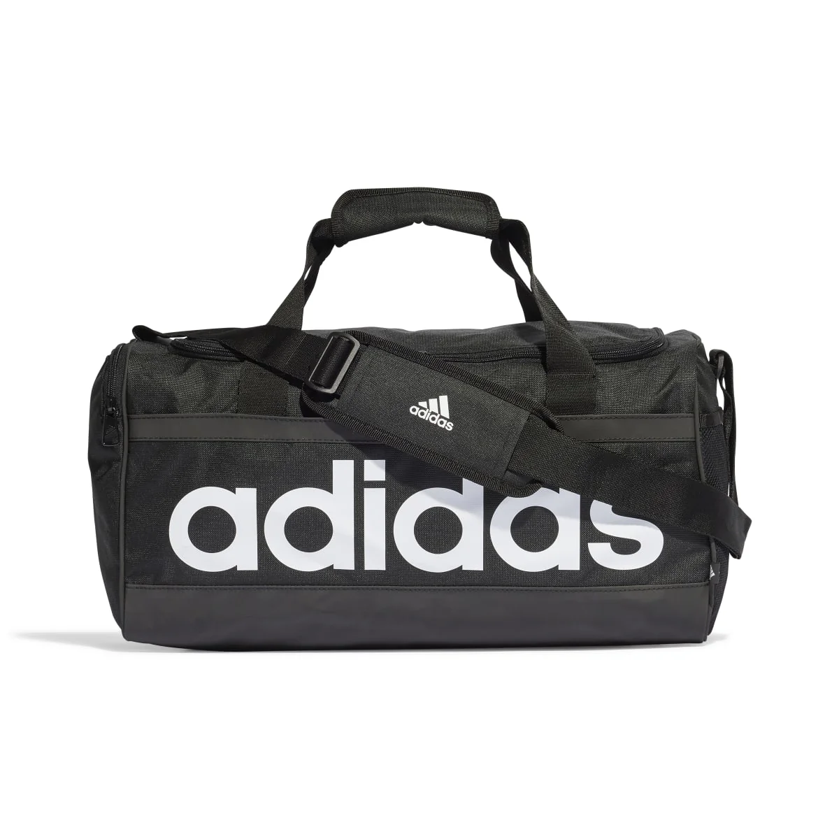 Borsone sportivo nero da palestra adidas Essentials Linear Small