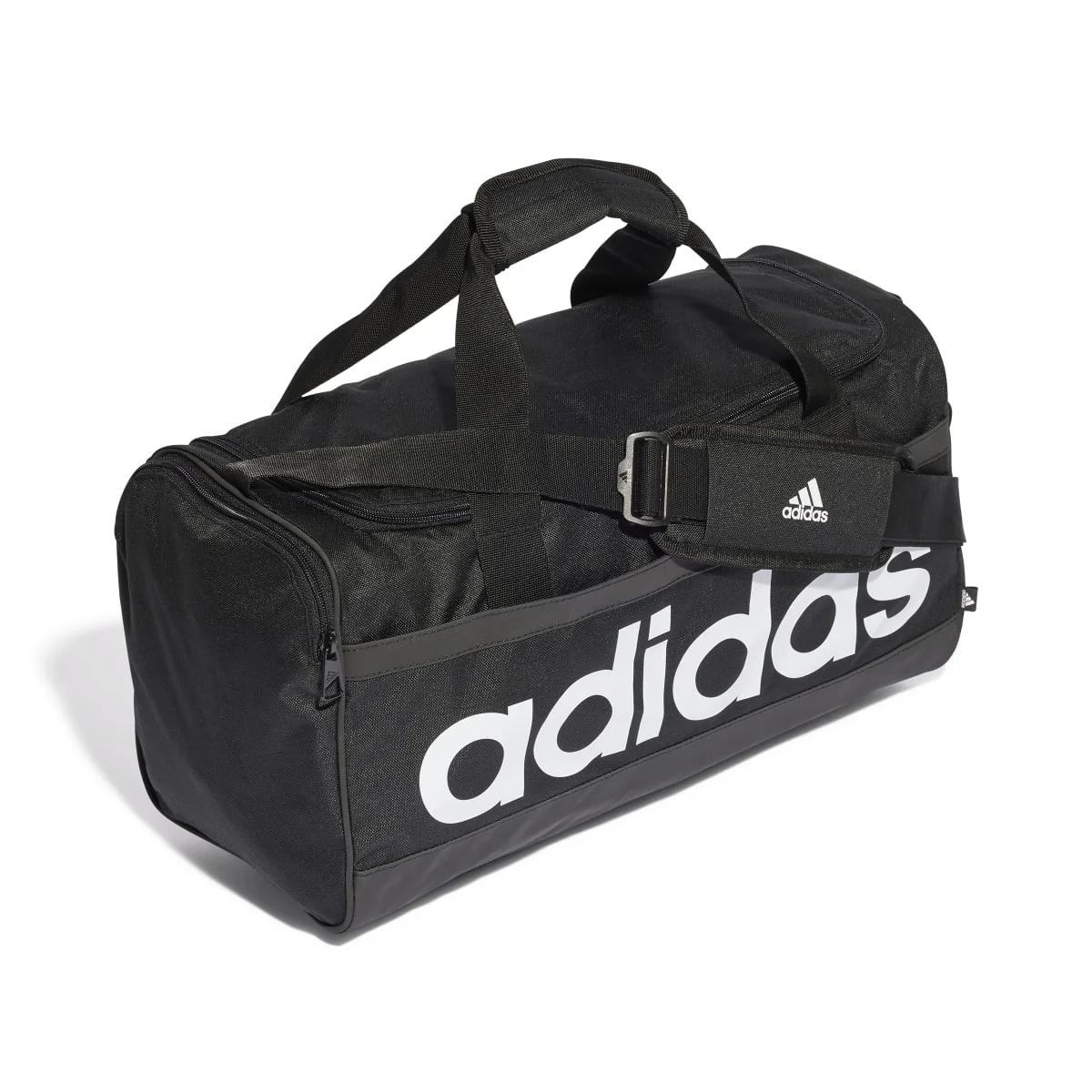 Borsone sportivo nero da palestra adidas Essentials Linear Small - Image 3