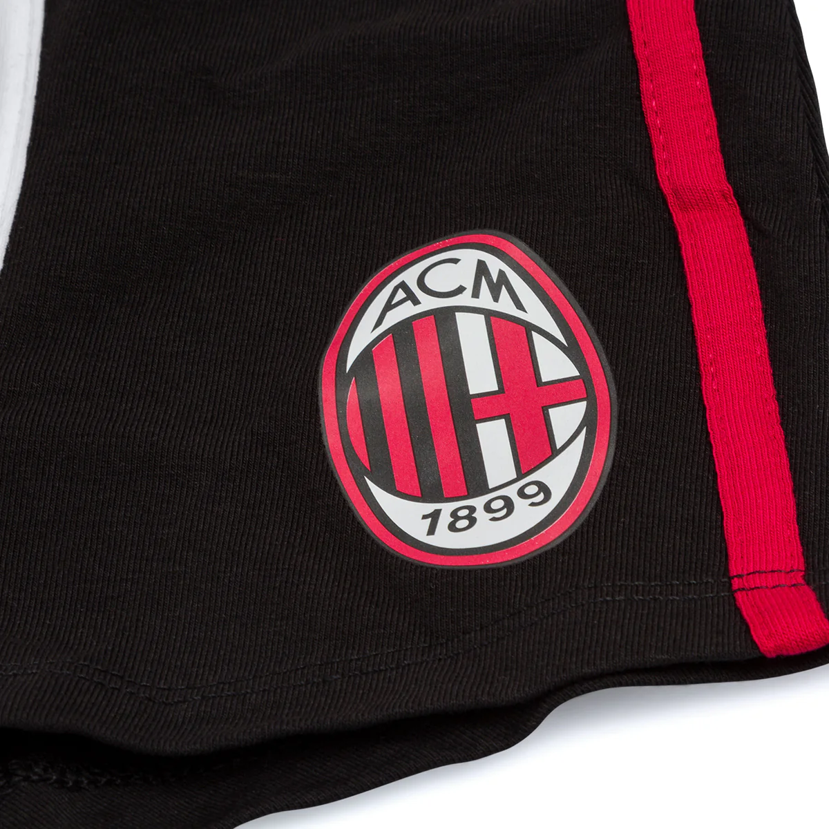 Boxer neri da bambino con logo Milan - Image 4