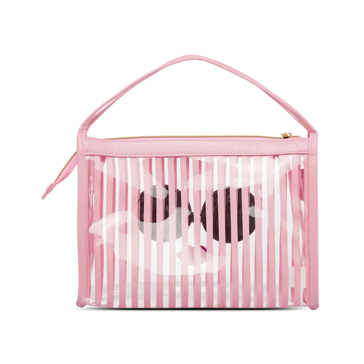 Busta beauty case con manici rosa Camomilla Milano Be Chic - Image 3