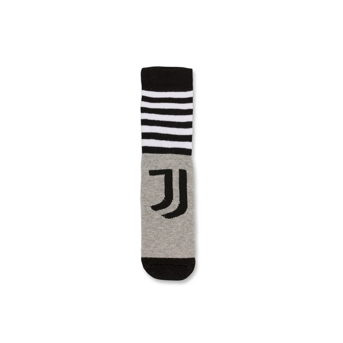 Calzini antiscivolo grigi da bambino con logo Juventus - Image 2