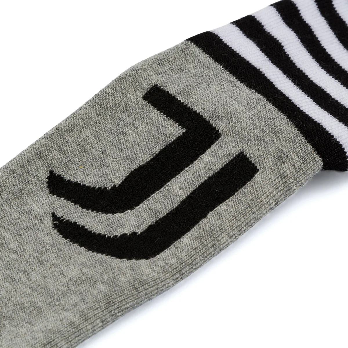 Calzini antiscivolo grigi da bambino con logo Juventus - Image 4
