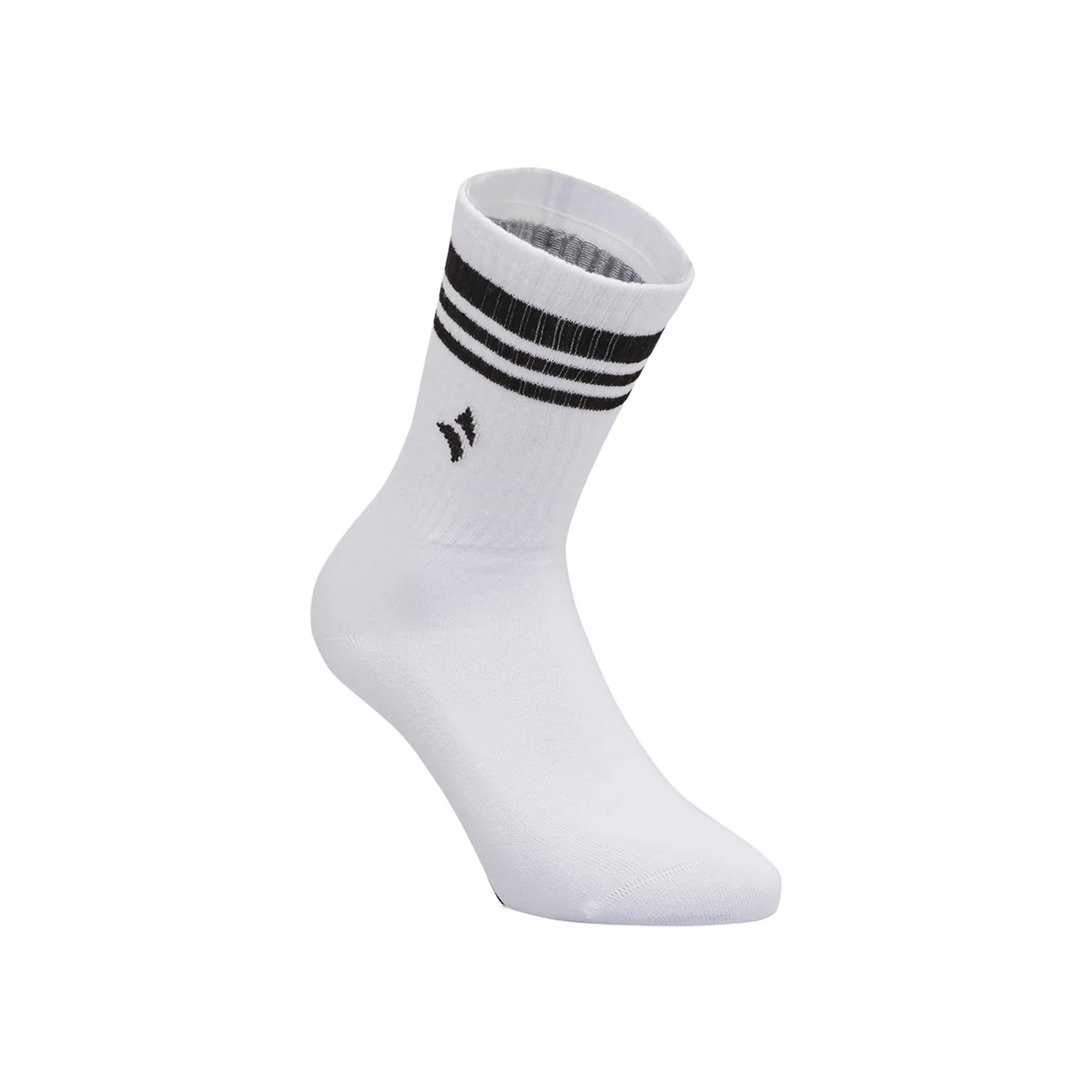 Calzini bianchi da Uomo sportivi con righe set da 3 Navigare - Image 4
