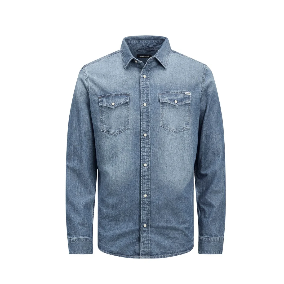 Camicia in denim Regular Fit da uomo Jack & Jones - Image 3