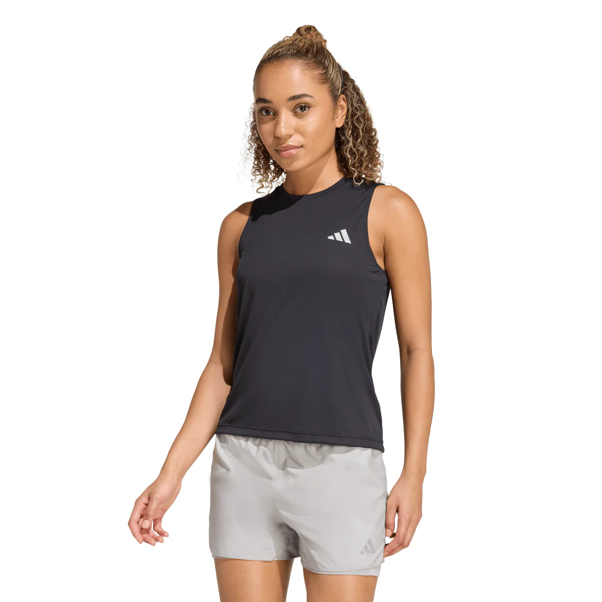 Canotta da corsa nera da Donna con tecnologia Climacool adidas