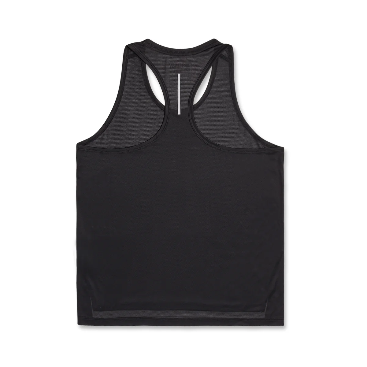 Canotta nera sportiva da donna con logo GymRun - Image 3