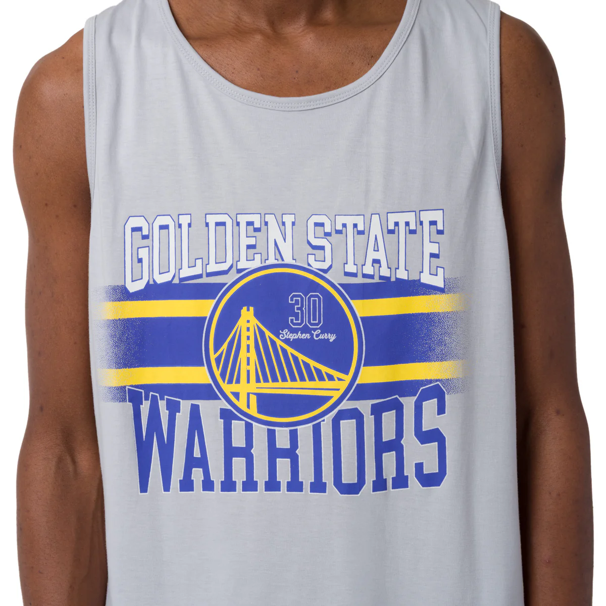 Canotta sportiva grigia da Uomo della squadra Golden State Warrior NBA - Image 3