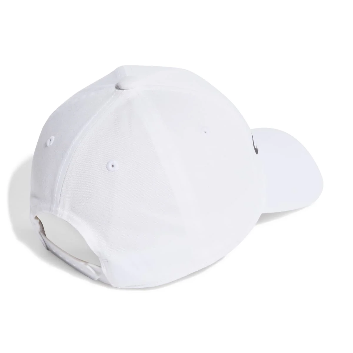 Cappellino da baseball bianco con logo nero adidas Daily - Image 2