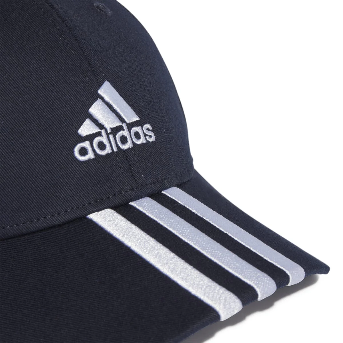 Cappellino da baseball blu adidas 3-stripes Cotton Twill - Image 3