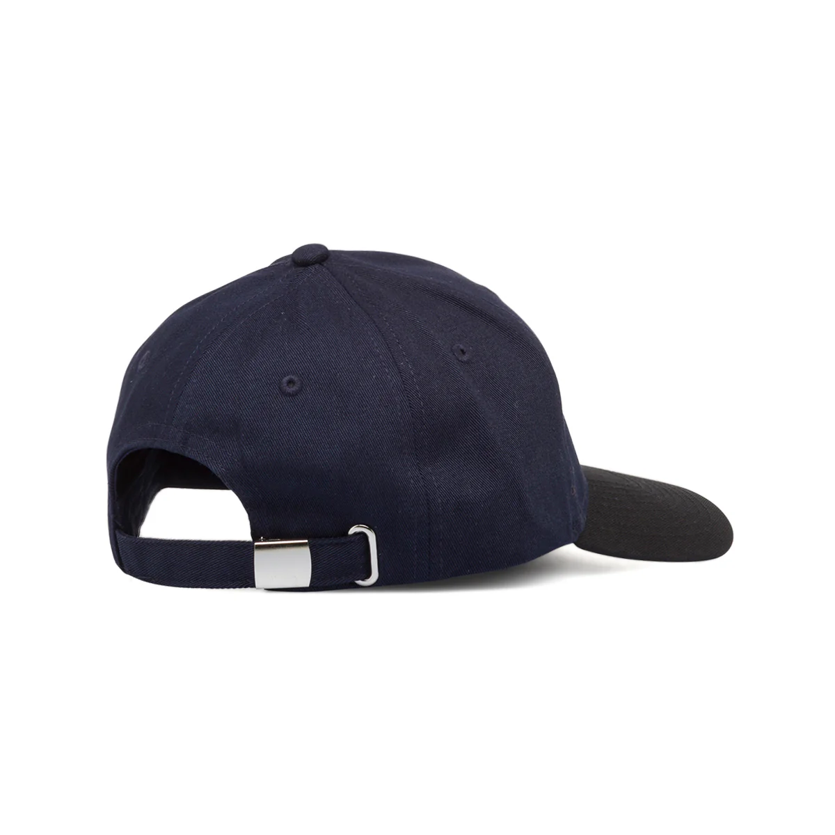 Cappellino da baseball blu scuro con visiera e logo neri Ducati Corse - Image 3