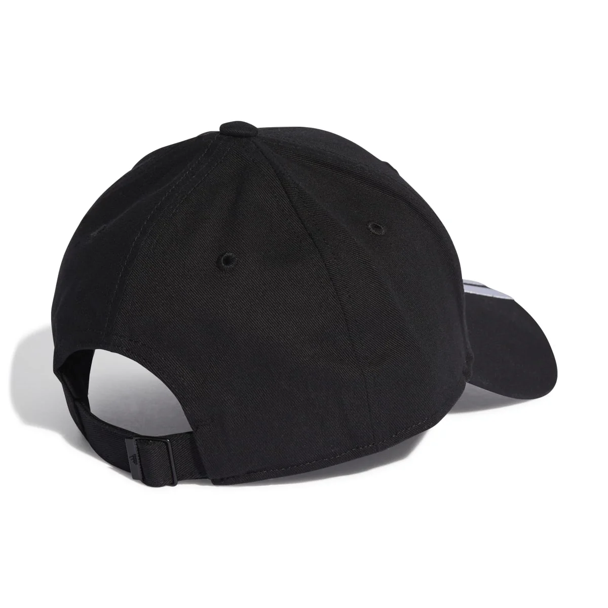 Cappellino da baseball nero adidas 3-stripes Cotton Twill - Image 2
