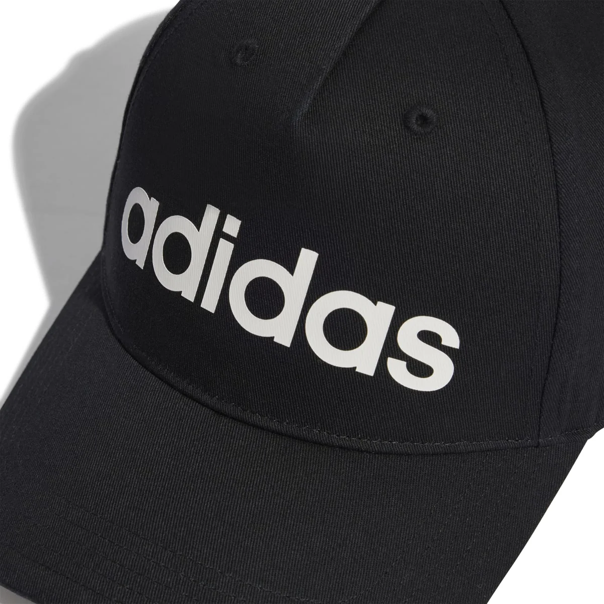 Cappellino da baseball nero con logo bianco adidas Daily - Image 4