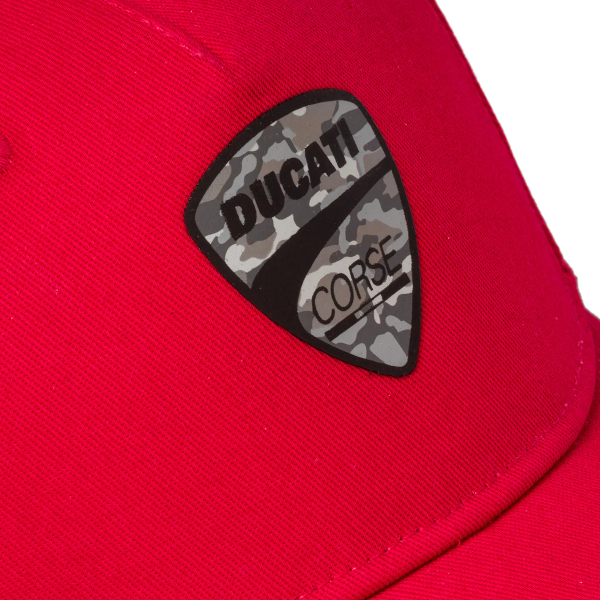 Cappellino rosso con logo camouflage Ducati Corse - Image 4