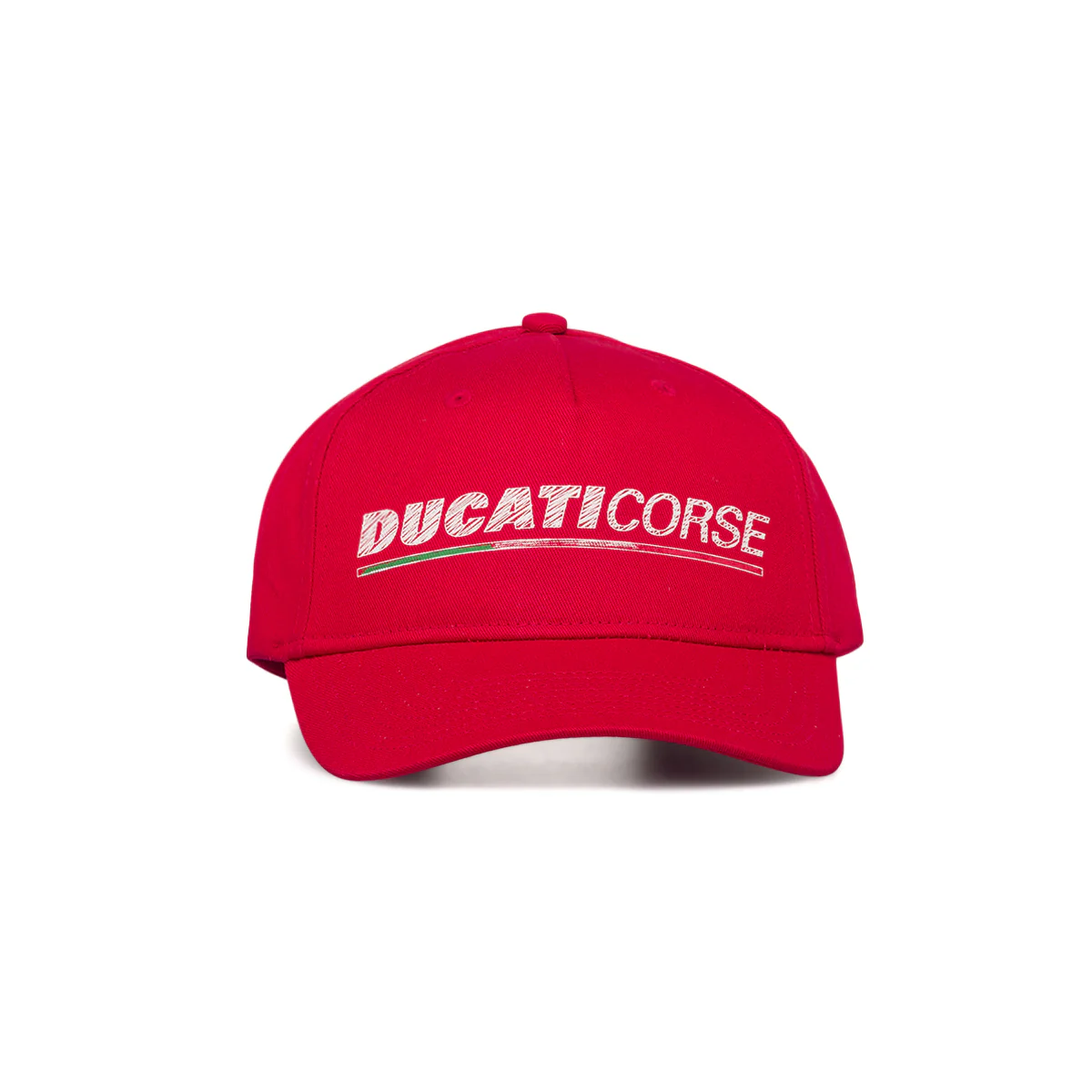 Cappellino rosso con stampa logo Ducati Corse - Image 2