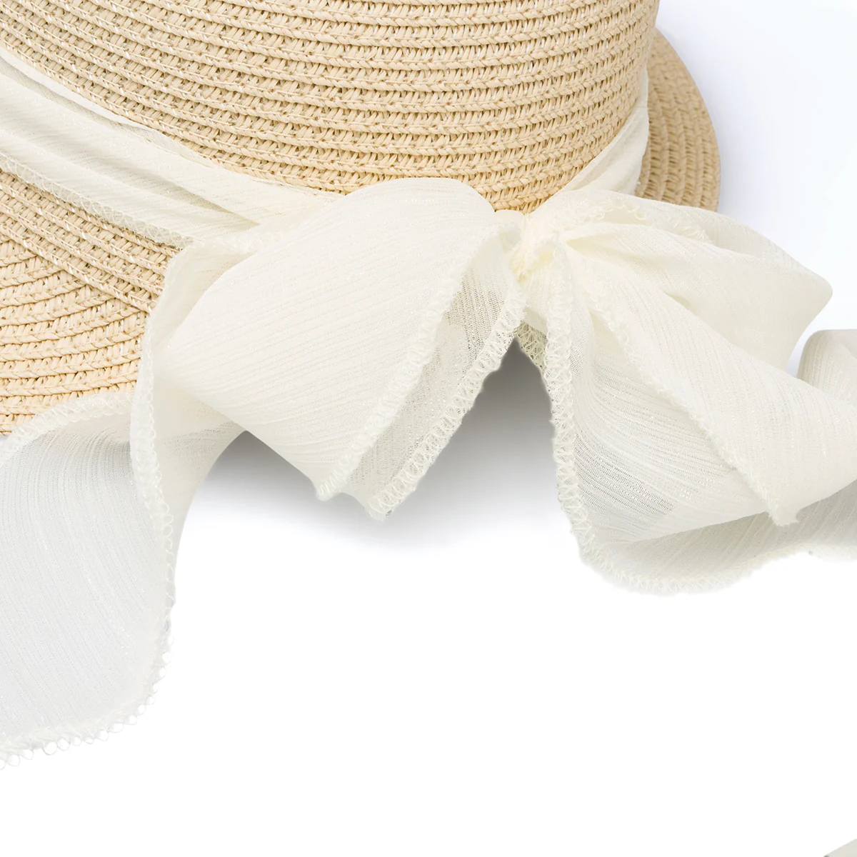 Cappello di paglia beige da donna con visierone Lora Ferres - Image 2