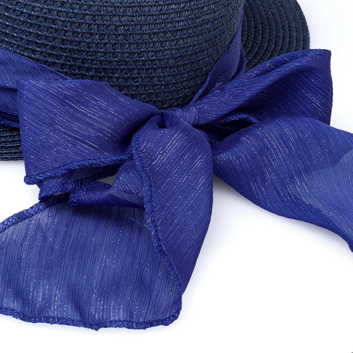 Cappello di paglia blu da donna con visierone Lora Ferres - Image 2