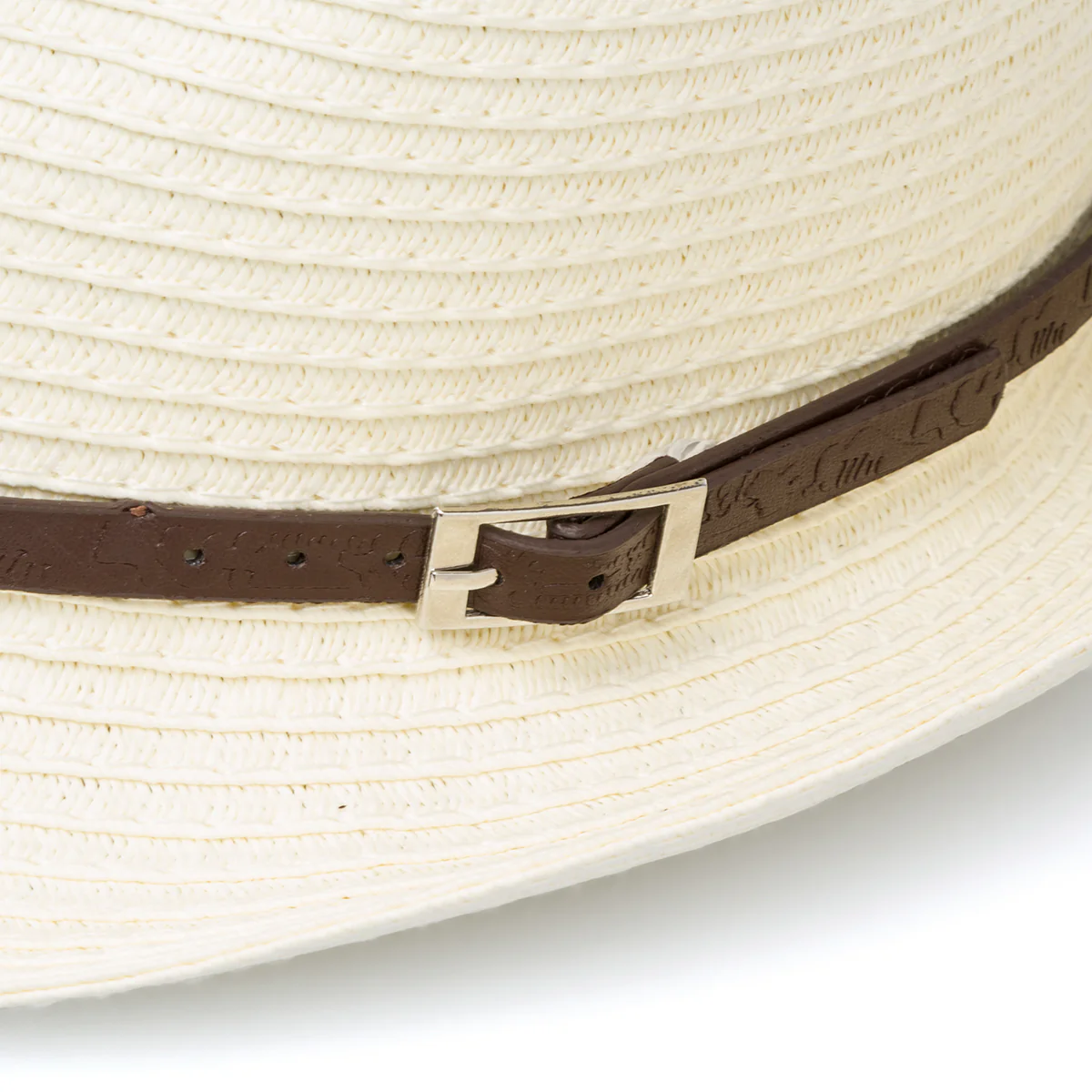 Cappello di paglia da uomo con cinturino marrone Riflessi Urbani - Image 2