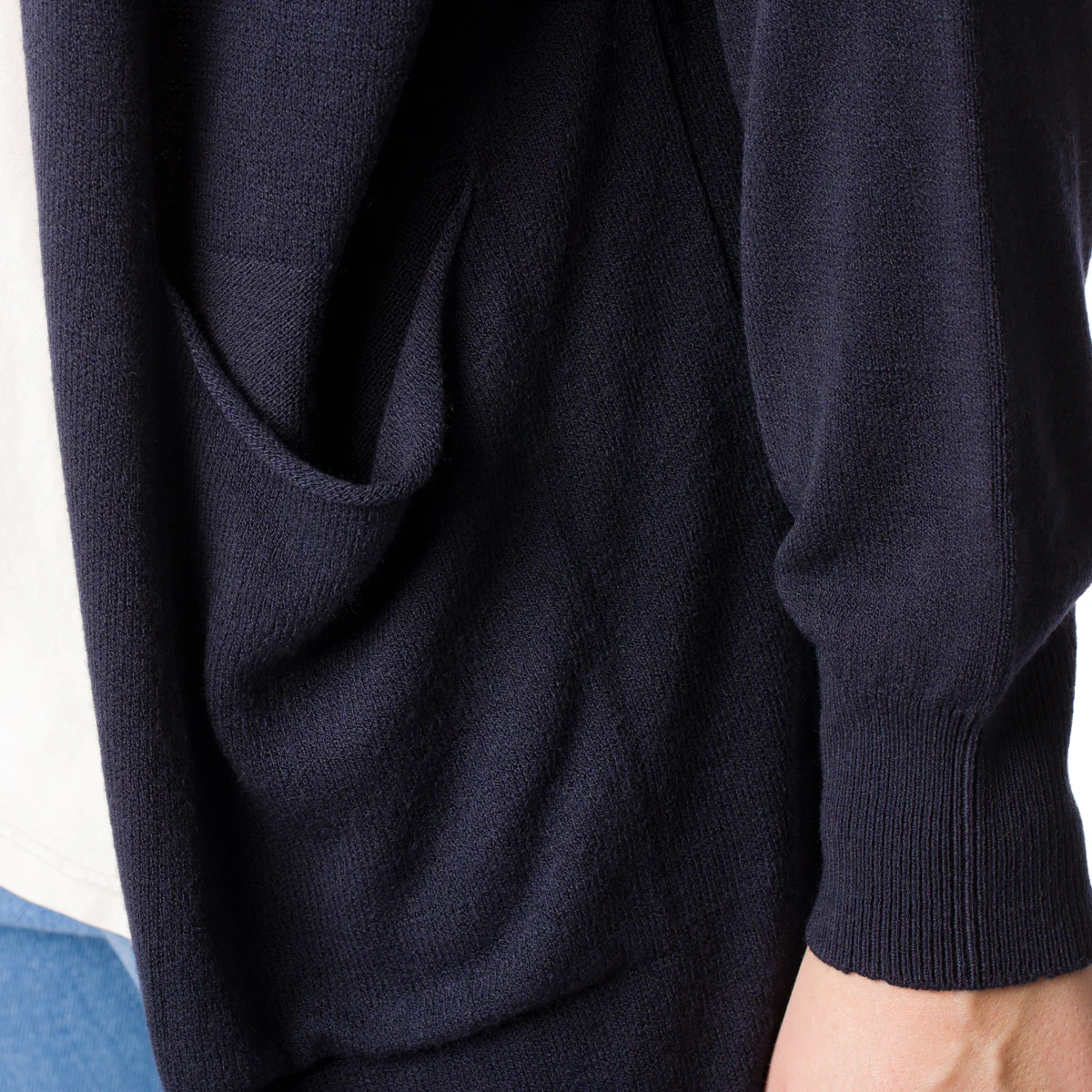 Cardigan blu da donna Swish Jeans - Image 3