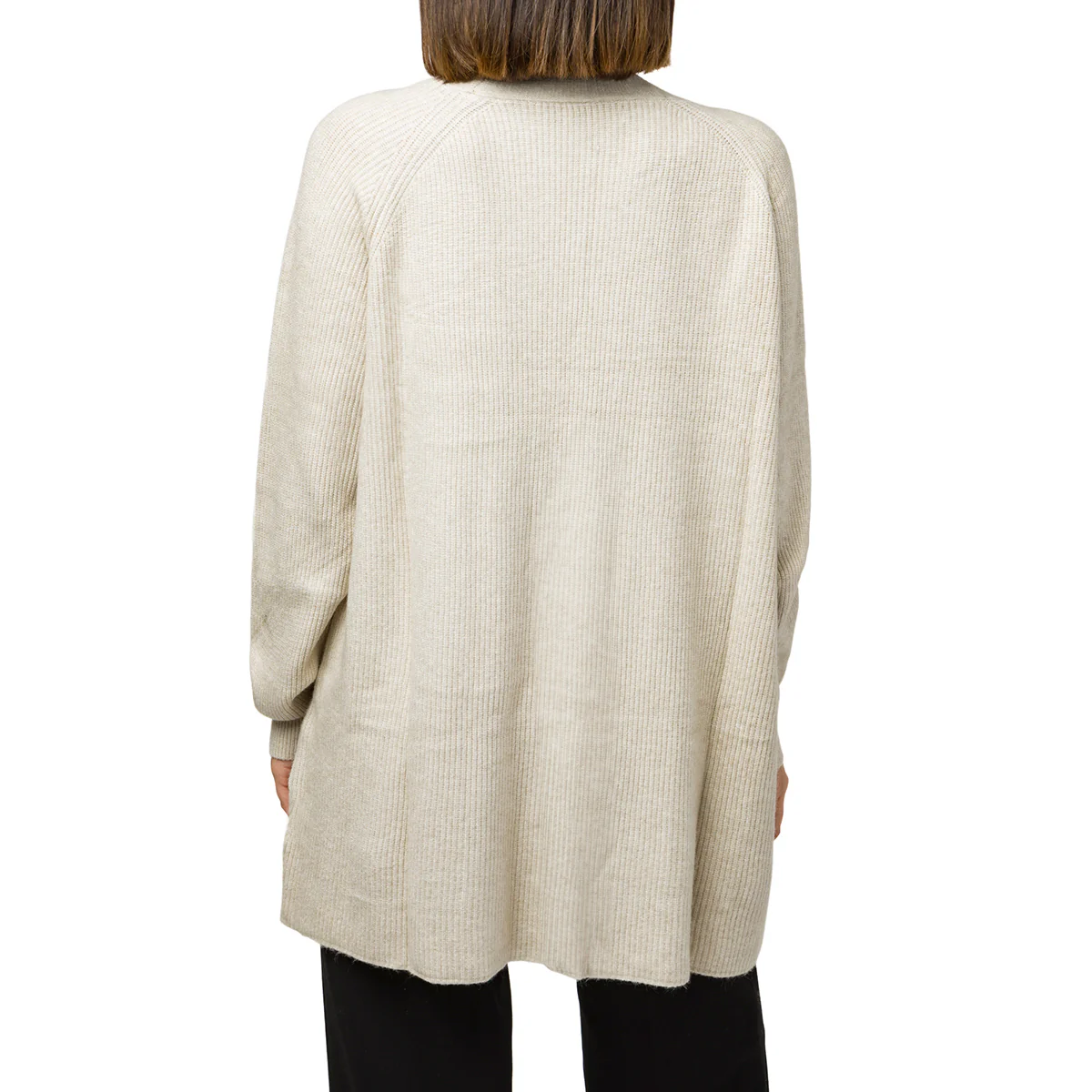 Cardigan lungo beige da donna Swish Jeans - Image 2
