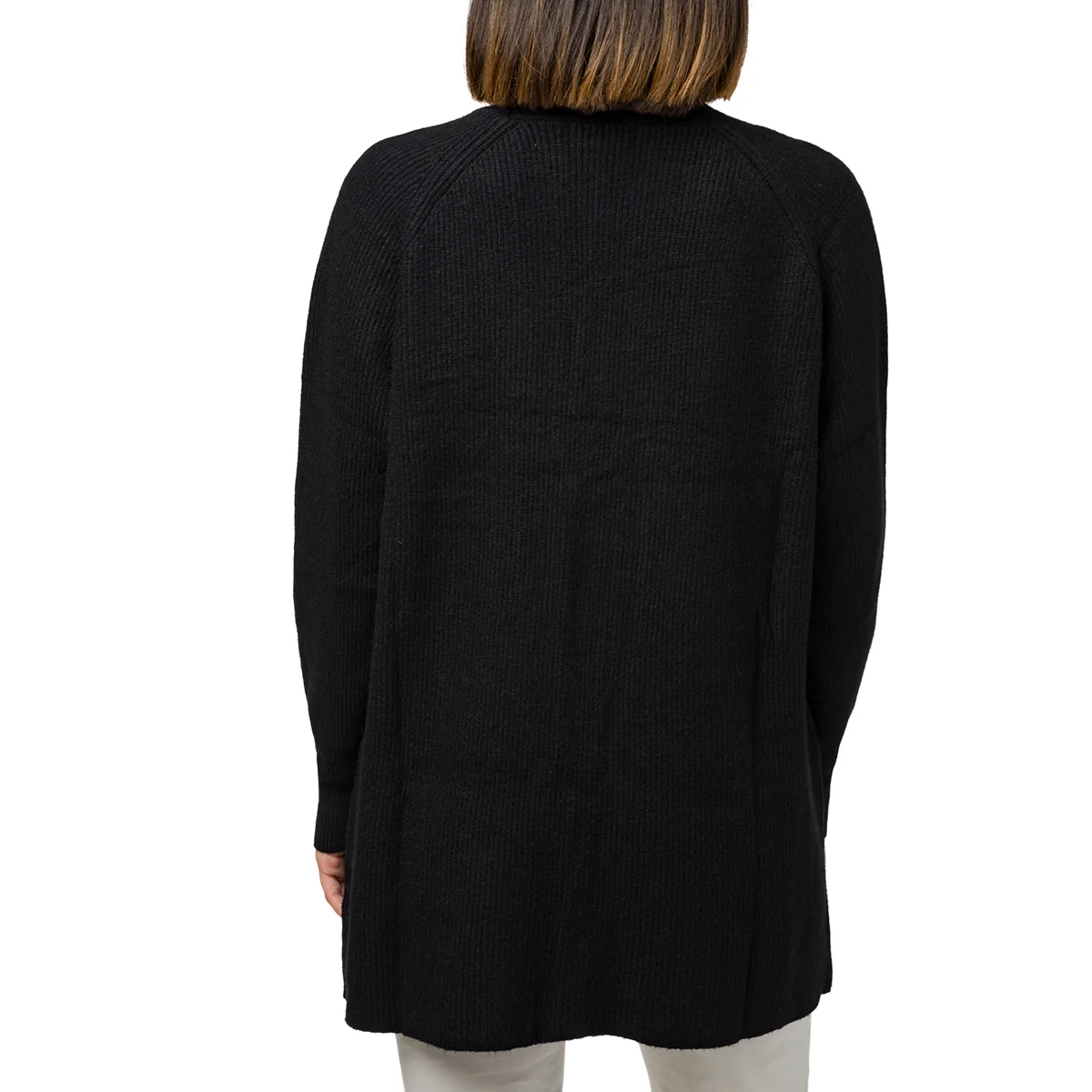 Cardigan lungo nero da donna Swish Jeans - Image 2
